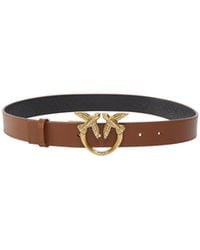 Pinko - Double-Face Love Birds Buckled Belt - Lyst