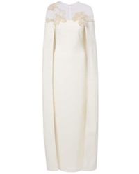 Safiyaa - Bridal Ambere Embellished Crêpe Gown - Lyst
