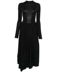 Alaïa - Long-Sleeved Dress - Lyst