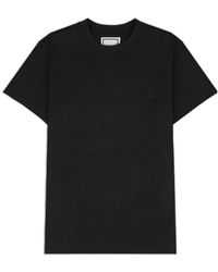 WOOYOUNGMI - Flower-Backed Logo T-Shirt - Lyst