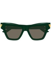 Bottega Veneta - Full-Frame Sunglasses - Lyst