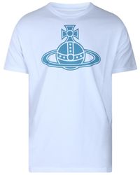 Vivienne Westwood - Orb Printed Crewneck T-Shirt - Lyst