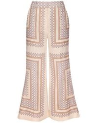 Zimmermann - Patterned Collection Trousers - Lyst