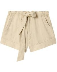 Isabel Marant - Isabel Marant Étoile Birva Drawstring Shorts - Lyst