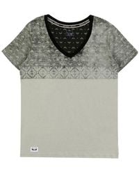 Armani Jeans - V-Collar Short-Sleeved T-Shirt - Lyst
