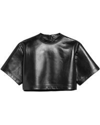Balenciaga - Cropped T-Shirt - Lyst