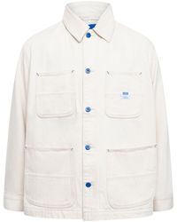BOSS - Button-Front Utility Overshirt - Lyst