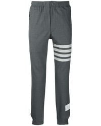 Thom Browne - Plain Weave Suiting Track Pants - Lyst