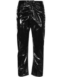 Dondup - Coated Straight-Leg Pants - Lyst