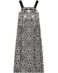 Weekend by Maxmara - Floral-Print Sleeveless Midi Dress - Lyst