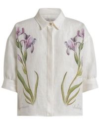Alberta Ferretti - Floral-Print Shirts - Lyst