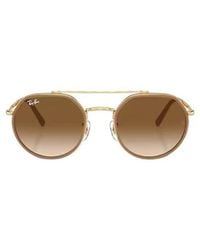 Ray-Ban - Irregular Frame Sunglasses - Lyst