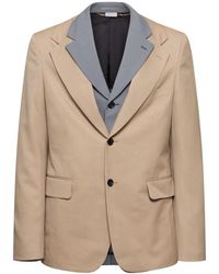 Comme des Garçons - Wool Double Blazer - Lyst