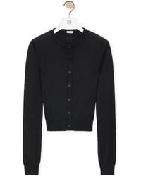 Loewe - Draped Cardigan - Lyst