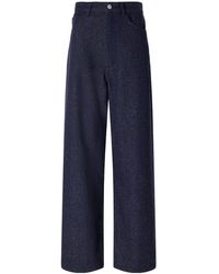 AURALEE - Casual Trousers With Belt Loops - Lyst