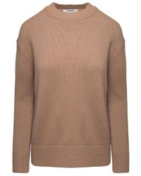 Max Mara - Crewneck Long-Sleeved Jumper - Lyst