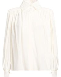 Chloé - Ivory Shirt Silk - Lyst