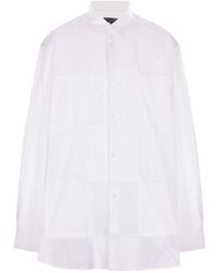 Comme des Garçons - Comme Des Garçons Homme Plus Mesh Panelled Shirt - Lyst