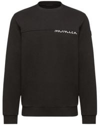 Moncler - Logo Panel Sweatshirt - Lyst