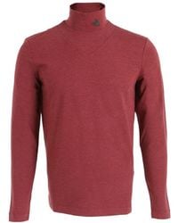 Armani Collezioni - High-Collar Long-Sleeved T-Shirt - Lyst