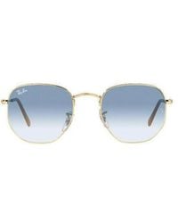 Ray-Ban - Hexagonal Frame Sunglasses - Lyst
