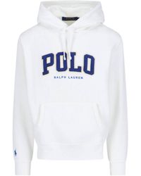 Polo Ralph Lauren - Logo Hooded Sweatshirt - Lyst