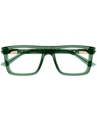 Gucci - Eyewear Square Frame Glasses - Lyst