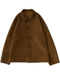 Studio Nicholson - Bowe Suede Jacket - Lyst