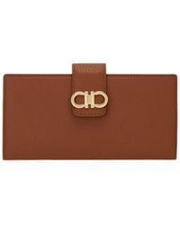 Ferragamo - Continental Wallet - Lyst
