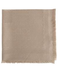 Ferragamo - Fringed Scarf - Lyst
