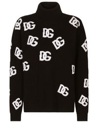 Dolce & Gabbana - Luxurious Wool Turtleneck Sweater For - Lyst