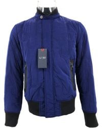 Armani Jeans - Long-Sleeved Quilted Casual Jacket - Lyst