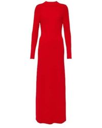 Proenza Schouler - Lara Cutout Bouclé Maxi Dress - Lyst