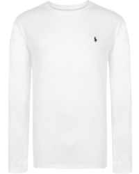 Polo Ralph Lauren - Long Sleeve Round Neck T-Shirt - Lyst