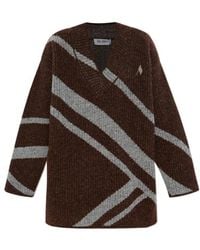 The Attico - The V-Neck Jumper - Lyst