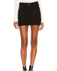 Givenchy - Mid-Rise Monogram Mini Skirt - Lyst