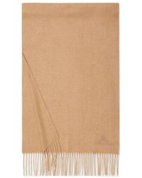 Loro Piana - Logo Embroidered Scarf - Lyst