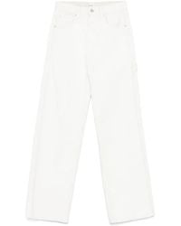 Haikure - Denim Trousers With Belt Loops - Lyst