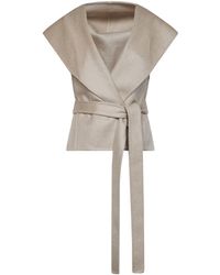 Alaïa - Double-Face Cashmere Hooded And Belted Jacket - Lyst
