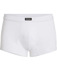 ZEGNA - Logo Boxer Panties - Lyst