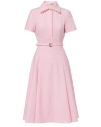 Emilia Wickstead - Iwona Belted Shirt Dress - Lyst