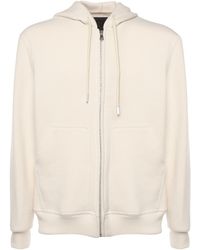 Giuliano Galiano - Guetta Hooded Zip Sweater - Lyst