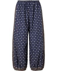 Doen - Yarrow Printed Cotton Pants - Lyst