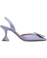 AMINA MUADDI - Begum Sling 70 Pointed-Toe High-Heeled Sandals - Lyst