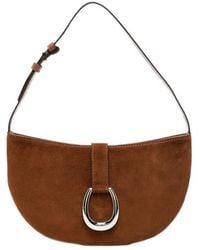 STAUD - Harlow Horseshoe-Buckle Shoulder Bag - Lyst