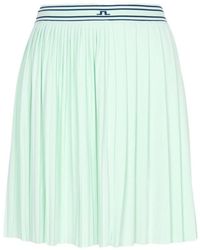 J.Lindeberg - Pleated Midi Skirt - Lyst
