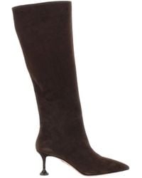Aquazzura - Pointed Toe Heeled Boots - Lyst