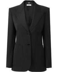 Chloé - Chloé Single-Breasted Blazer - Lyst