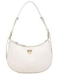 Pinko - Half Moon Mini Love Bag - Lyst