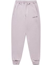 Helmut Lang - Logo-Print Tapered Track Pants - Lyst